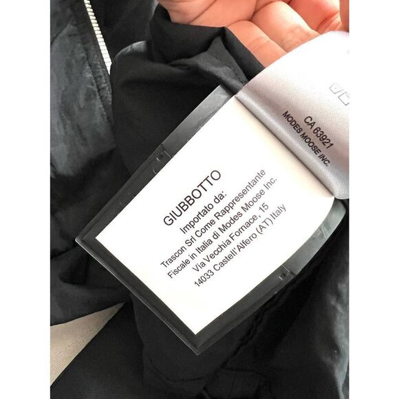 Moose Knuckles Steroes Anorak wind break jacket black - Picture 8 of 10